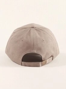 Gorra De Béisbol De Pentagrama De Una Pieza Para Hombres - Caqui - Ver 4