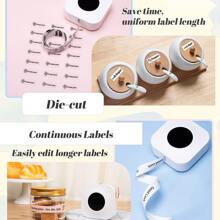 Máy tạo nhãn Phomemo 1 cái Q30S với 1 cuộn 12x40mm, Nhãn dán nhãn nhiệt màu trắng 0,47 "X 1,57"- Máy in không dây di động Q30S cỡ tay, Máy tạo nhãn nhiệt không mực với độ phân giải in HD 203dpi, Máy in nhỏ hỗ trợ 6/12/14/15mm , , 0,24"/0,47"/0,55"/0,59" Nhãn nhiệt, Máy tạo nhãn sử dụng trong khi sạc hoặc lắp 4 pin AAA, Máy tạo nhãn thông minh mini tương thích với Ios & Android, Máy dán nhãn dễ sử dụng cho gia đình, nhà bếp, hộp thuốc, văn phòng, Trường Học, Cửa Hàng, Tổ Chức, P - màu xanh lá - Xem 3