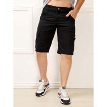 Men Shorts - Black - View 2