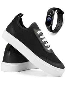 Women Casual Shoes - màu đen - Xem 1