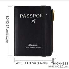 男女通用rfid刷入式多功能護照袋,護照套,錢包,海外文件袋,卡包