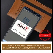 男女通用rfid刷入式多功能護照袋,護照套,錢包,海外文件袋,卡包