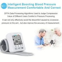 Monitor Electrónico De Presión Arterial En Muñeca Con Indicador De Voz, Dispositivo De Medición De Presión Arterial Para El Hogar, Regalo De Festival De Navidad Y Día De Acción De Gracias