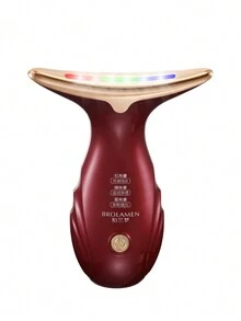 Facial Red Green Blue Light Spa Beauty Device - Red - View 7