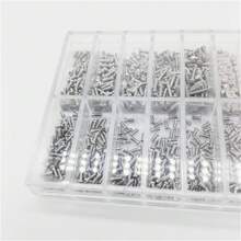 1000 Pcs Spectacles Sunglasses Glasses Repair Screw NutAssorted Kit Used For Fixing Glasses - Silver - View 6