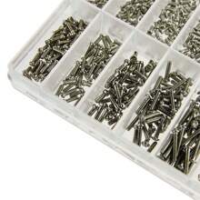 1000 Pcs Spectacles Sunglasses Glasses Repair Screw NutAssorted Kit Used For Fixing Glasses - Silver - View 8