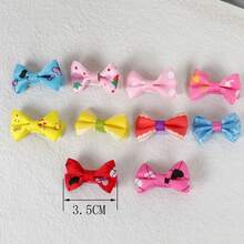 20入組寶寶蝴蝶結髮夾,寶寶可愛小髮夾,頭髮夾碎髮夾小女孩劉海夾頭飾公主髮飾