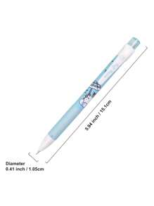 1set 4pcs Different Colored Mechanical Pencil, 0.5mm - Multicolor - View 5