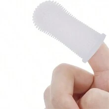 寵物矽膠指刷,寵物清潔犬用口腔指刷,狗牙刷指套