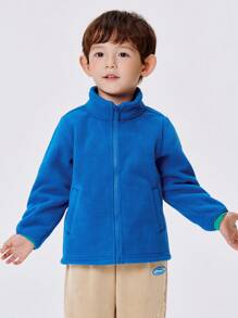 Balabala Young Boys Printed 3 In 1 Padded Coat - Yellow - View 3