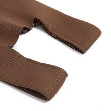 Brown Knit Handbag Animal Cartoon Panda Print Woman Tote Bag Cute Style For Daily Commute Use - Multicolor - View 4