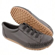 Women Casual Shoes - 黑色 - 查看 4