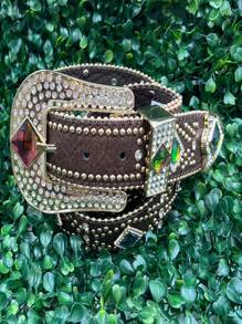 Women Belts - Cà phê - Xem 1