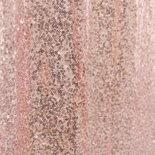 Hotel Wedding Party Decoration Round Tablecloth With Cloth Art And Sequins - Gold - View 3