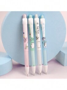 1set 4pcs Different Colored Mechanical Pencil, 0.5mm - Multicolor - View 1