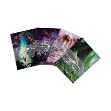 夢幻森林系列浪漫剪貼簿裝飾材料,每包20張紙 - 紫色 - 查看 6