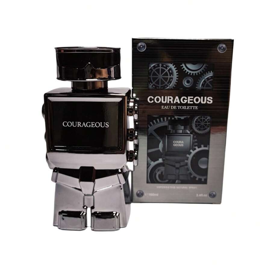 Robot Shape Perfume For Men 100ml - Grey - View 1