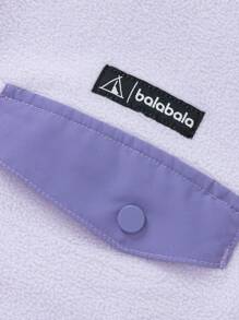 Balabala Teen Girl Rocker Fleece Pullover Sweatshirt - Purple - View 6