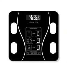 1 Miếng Thông minh Cơ thể Cân nặng & - Chính xác Của bạn Sức khỏe at - màu đen - Xem 2