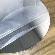 5 Piezas De Stickers Decorativos De Espejo De Combinación Lunar Y Circular De Acrílico - Plateado - Ver 6