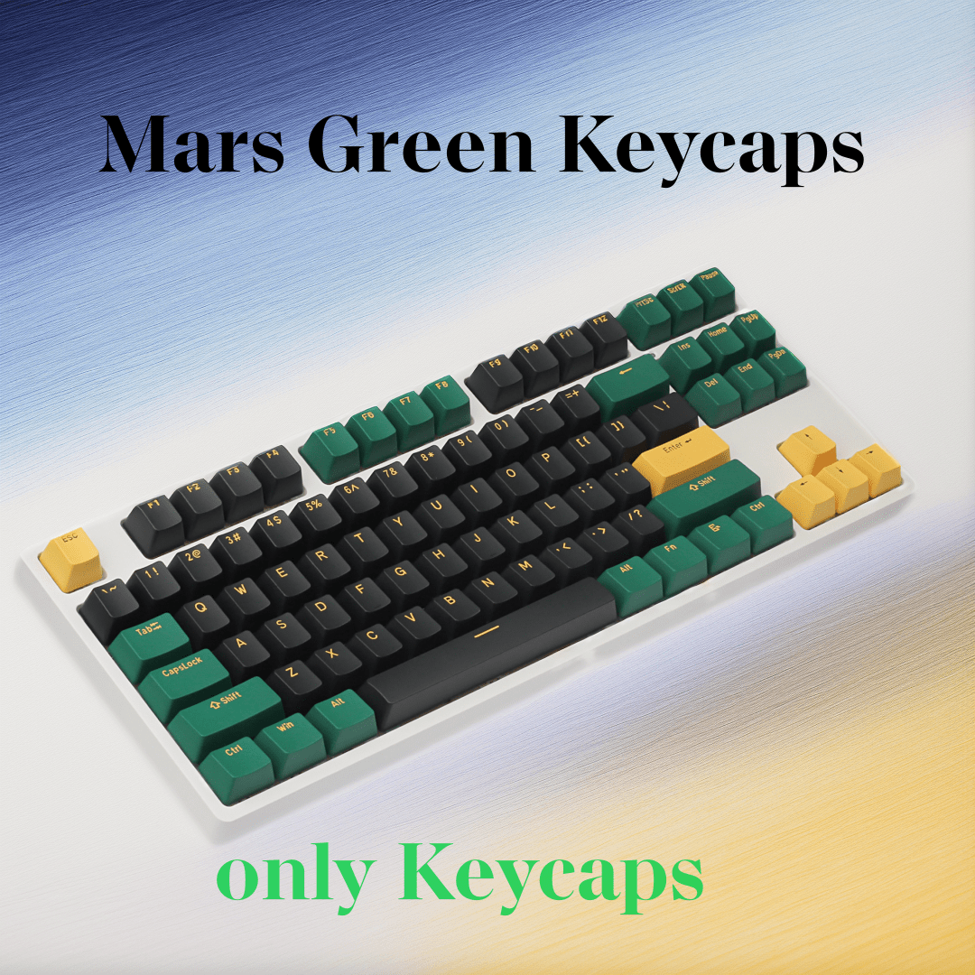 Mars Green Keycap Set Keycap Doubleshot Pbt Keycap Custom Oem Profile Mars Green Keycap Set Keycap Doubleshot Pbt Keycap Custom Oem Profile