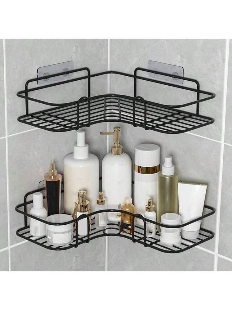 Set di 2 portaoggetti per doccia, portasapone per doccia in acciaio inox, contenitore portaoggetti per doccia senza foratura, cestino portaoggetti a | Leroy Merlin