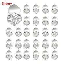 10pcs/Pack Clip-On Earring Backings, Basic Earring Stud Backs For Diy Jewelry Making - 10pcs - View 8