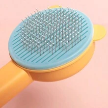 Tẩy lông cho Thú cưng Chải Đối với Cả hai Chó Và Mèo - trái cam - Xem 6