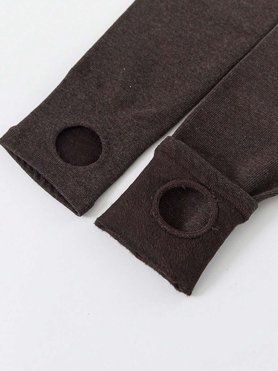 1 件 1200d 女士秋冬保暖紧身裤 塑身紧身裤