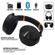 Fone De Ouvido Bluetooth Sem Fio On-ear  Headphone jb950 - cor aleatória - Visão 2