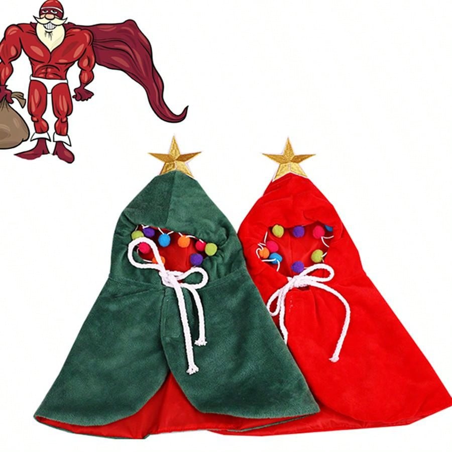 New Arrival Christmas Costume For Cats And Dogs, Cat Cape And Warm Heart Clothes For Christmas
