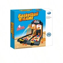 Desktop Finger Basketball Game For Two Players, Multiplayer Interactive Shooting Competition, Cool And Educational Toy - Black - View 2