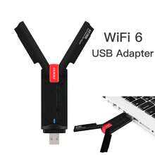 Fenvi Wifi 6 Usb 轉接器雙頻 Ax1800 2.4g 5ghz 無線 Usb 3.0 Wifi 轉接器 Win7 10 11 - 黑色 - 查看 2