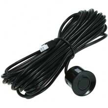 汽車停車電子 Led 停車雷達帶 4 個停車感應器備用停車雷達監控偵測器系統背光顯示 - 黑色 - 查看 2