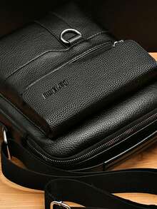 男士商务手提包 公文包 会议包 男士单肩包 斜挎包 文件电脑包 斜挎包 侧包 斜挎包 旅行度假 户外防水 爸爸礼物 男士礼物 情人节男士礼物 大学包 父亲节礼物 夏季返校包 学校用多功能书包 通勤 青少年 新生 高中 大学 宿舍 耐用 实用 时尚 超大 学生 万圣节 圣诞节 男士包 学生包 书包 Scream 斜挎包 - 黑色 - 查看 3