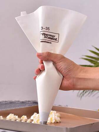 1/2/3pcs Thickened Piping Bags, Reusable Cake Decorating Baking Tool, DIY Gift For Easter Party, Wedding