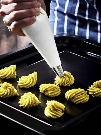 1/2/3 件加厚裱花袋，可重复使用的蛋糕装饰烘焙工具，复活节派对、婚礼 DIY 礼物