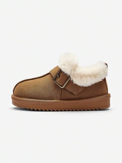 Balabala Young Girl Thickened And Padded Snow Boots