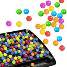 彩虹球消除遊戲，桌遊，趣味收藏桌上遊戲，互動派對遊戲，假日遊戲，聖誕家庭活動 - 杏色 - 查看 5