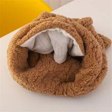 寶寶帽子圍巾一體口罩秋冬季兒童毛絨保護耳套頭帽男童女童可愛呆萌