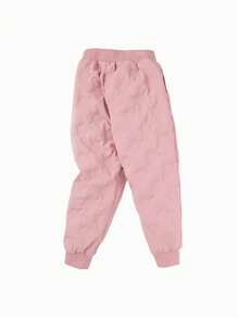 Balabala Tween Girl Fashionable Down Trousers - Pink - View 5