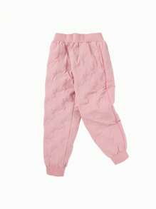 Balabala Tween Girl Fashionable Down Trousers - Pink - View 4