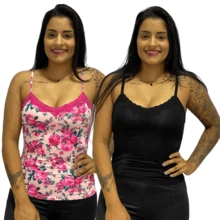 Women Tank Tops & Camis - 彩色 - 查看 2