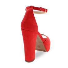 Women Heeled Sandals - 紅色 - 查看 5
