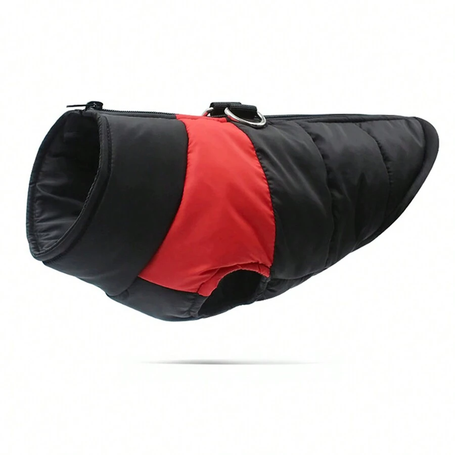 1件,秋冬季寵物保溫服,防風加厚狗狗保暖背心,紅色 - 紅色 - 查看 1