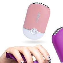 Ventilador Recargable Para Extensión De Pestañas - Rosa - Ver 5
