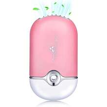 Ventilador Recargable Para Extensión De Pestañas - Rosa - Ver 3