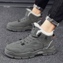 Botas térmicas forradas para hombre, zapatos de trabajo - Gris - Ver 9