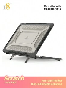 D8 1pc PC& TPU Macbook Case Compatible With MacBook Air