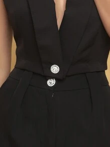Women Two-piece Outfits - màu đen - Xem 2